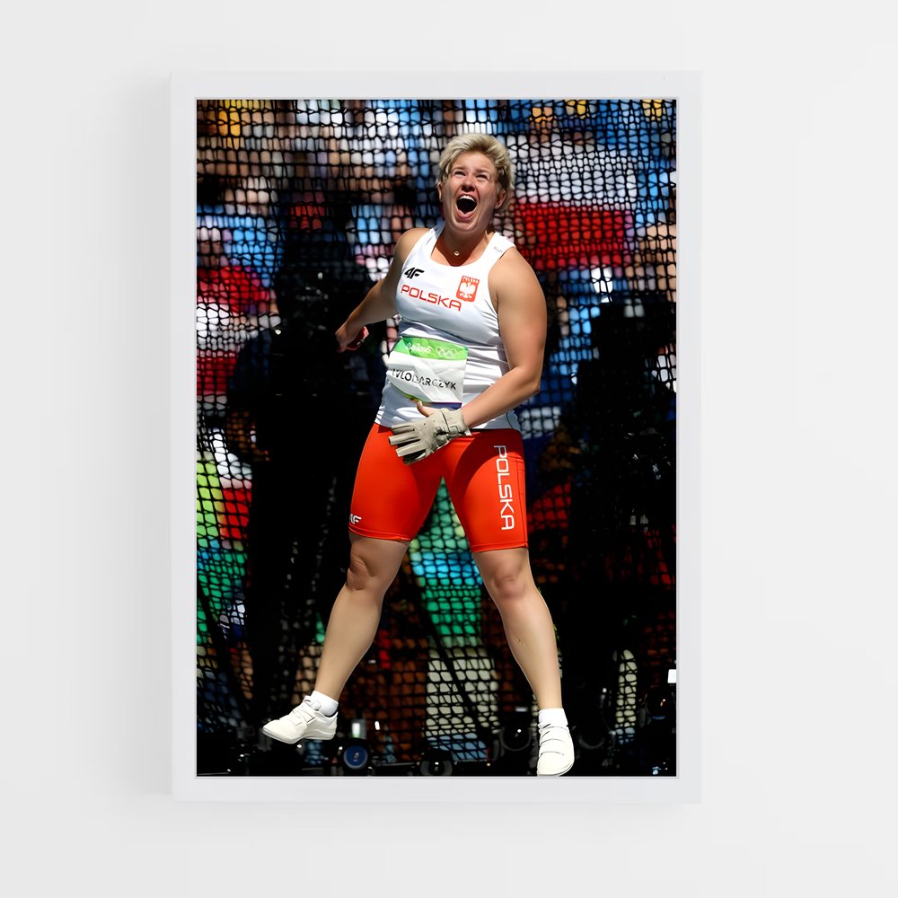 Poster La Force de l'Équilibre – affiche Athlétisme (vue 3)